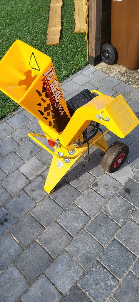 Déchiqueteuse à bois E100 Garden-line, Enlèvement, Utilisé, Électrique, Gardenline