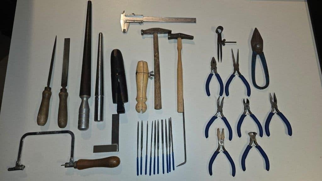 Starterset goudsmeed gereedschap, Ophalen of Verzenden, Gebruikt, Overige typen