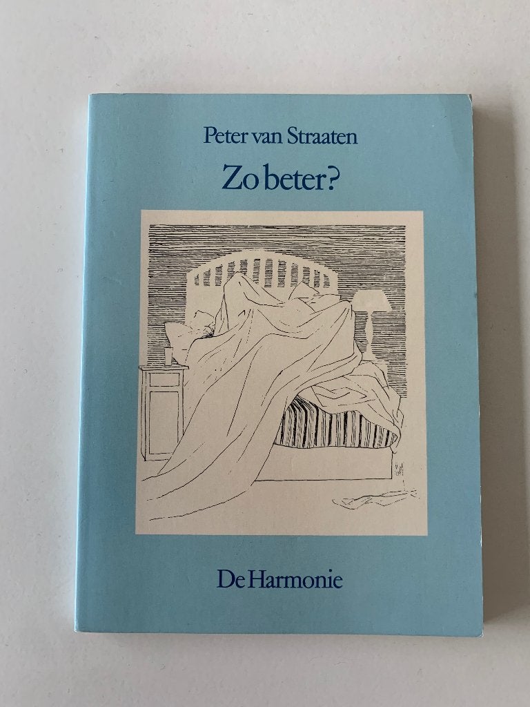 Zo beter? Peter van Straaten, Boeken, Humor, Ophalen of Verzenden, Nieuw, Cartoons