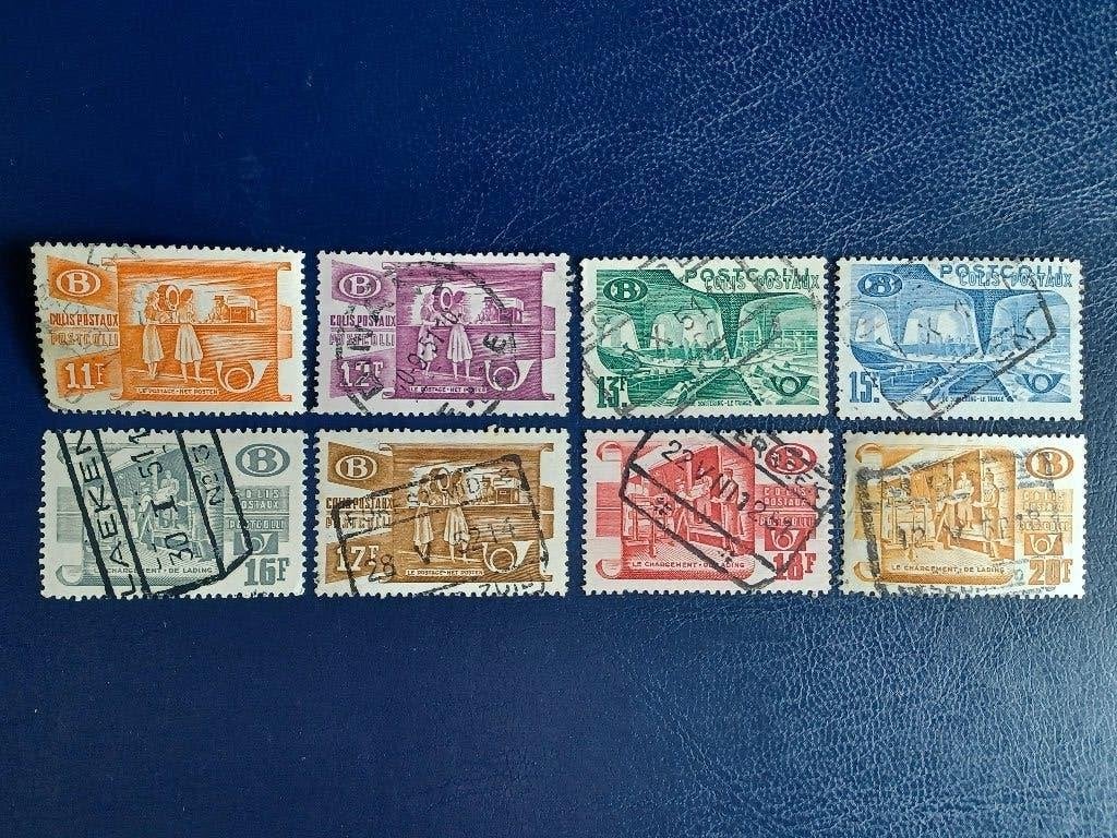 Timbres de Belgique - Timbres de chemin de fer, Timbres & Monnaies, Enlèvement ou Envoi, Affranchi