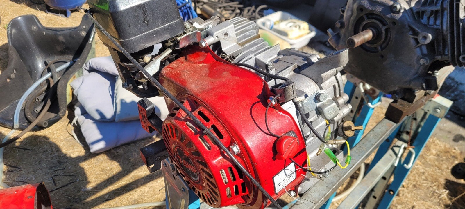 Motor, Ophalen