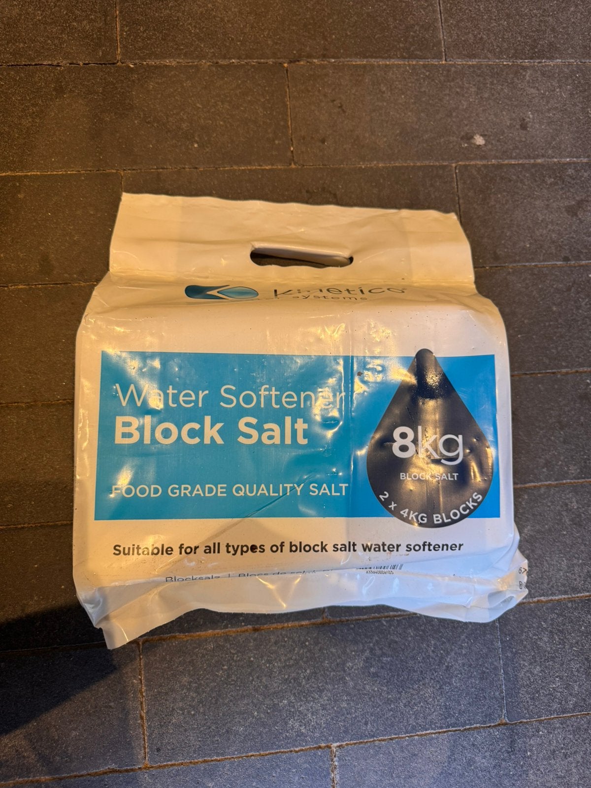 Zoutblokken 8kg (Kinetico), Enlèvement, Neuf