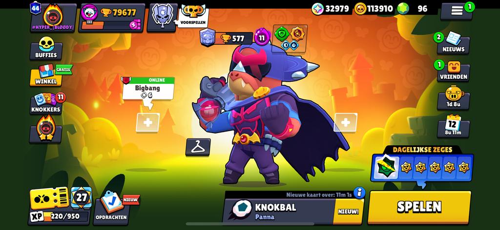 Brawl stars acount, Games en Spelcomputers, Ophalen, Zo goed als nieuw
