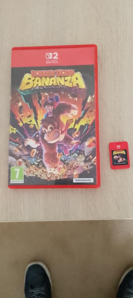 Donkey Kong bananza switch 2, Games en Spelcomputers, 1 speler, Eén computer, Zo goed als nieuw, Vanaf 3 jaar