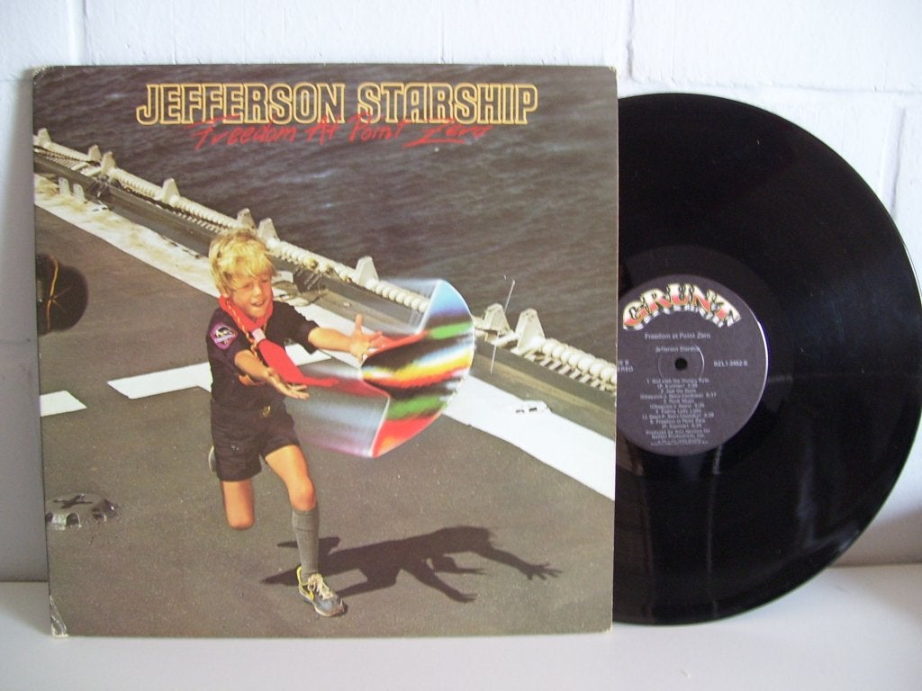 JEFFERSON STARSHIP  freedom at point zero, Enlèvement ou Envoi, Rock progressif, Avec pochette intérieure, Comme neuf