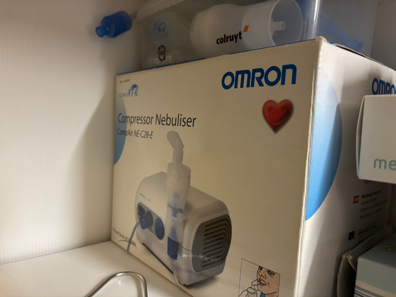 Airsol machine, Ophalen, Zo goed als nieuw, Omron