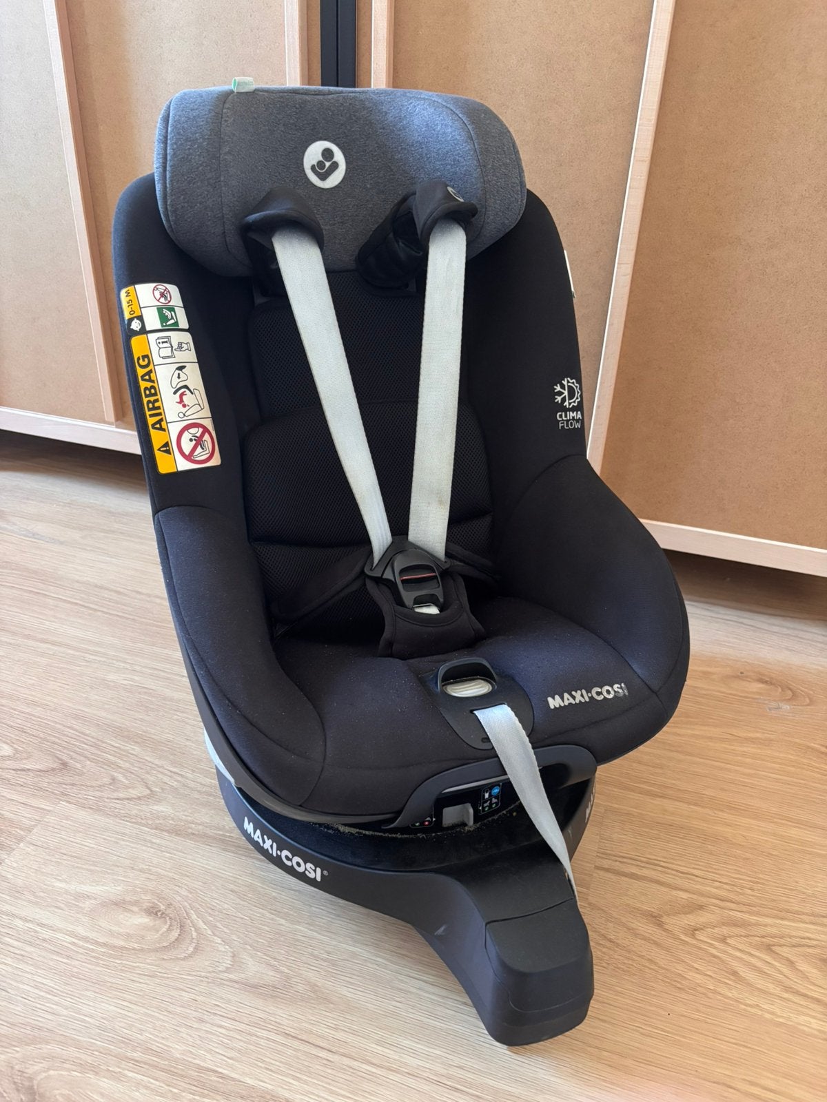 Maxi Cosi Mica Pro Eco i-Size (zwart), Kinderen en Baby's, Autostoeltjes, Ophalen, Zo goed als nieuw, Isofix