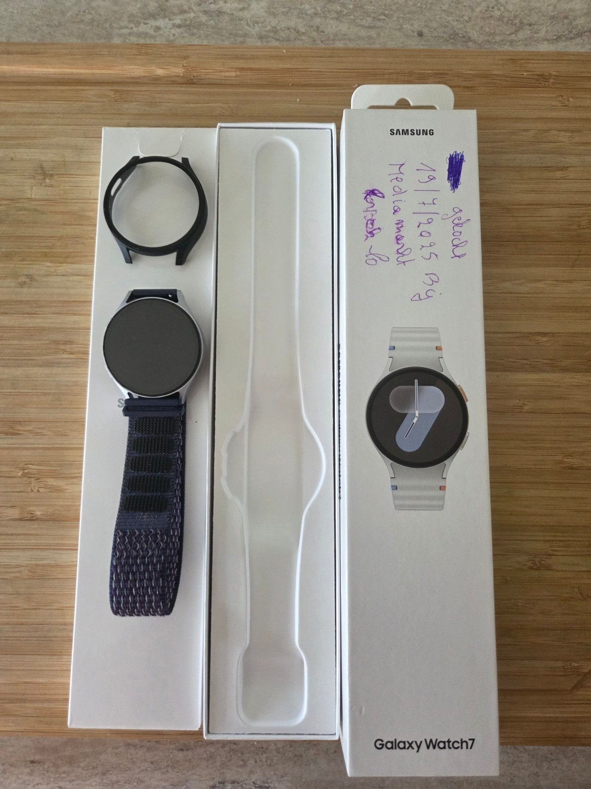 Samsung galaxy watch 7 44mm, Handtassen en Accessoires, Ophalen, Zo goed als nieuw, Samsung Galaxy watch 7 44mm