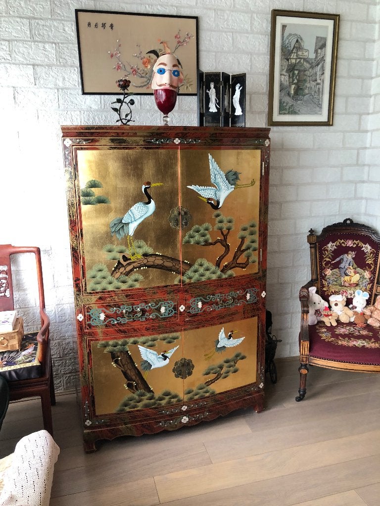 Chinese TV kast, Huis en Inrichting, Ophalen, 100 tot 150 cm, 100 tot 150 cm, Zo goed als nieuw