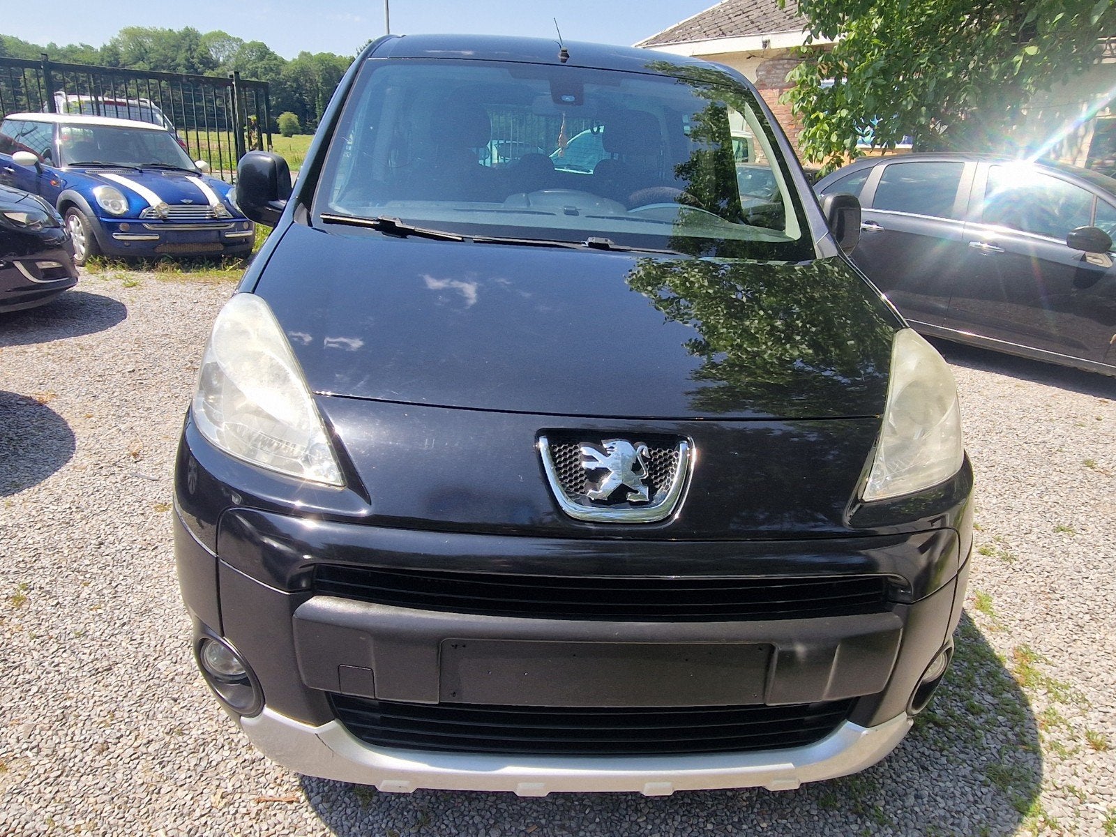 Peugeot partner 1.6 HDI 5place 2011.5porte roul très bien, Auto's, Euro 5, Monovolume, Zwart, Zwart