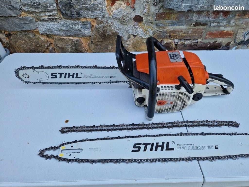 Tronçonneuse Sthil 038, Bricolage & Construction, Outillage | Scies mécaniques, Stihl, Tronçonneuse, 1200 watts ou plus, 30 à 70 mm