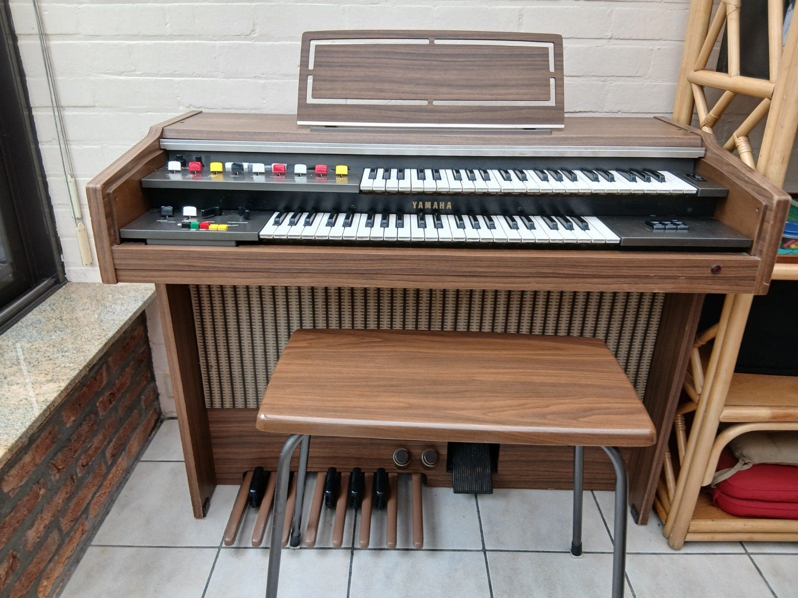 orgel Yamaha, Ophalen, Orgel