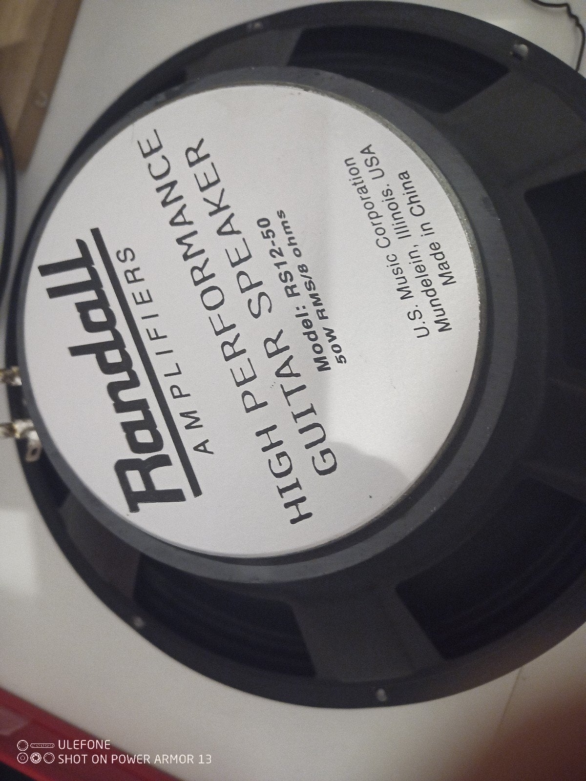 Randall speaker, Enlèvement ou Envoi