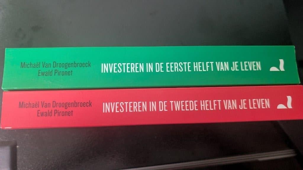 2 Boeken over investeren – Compleet pakket, Boeken, Ophalen of Verzenden, Zo goed als nieuw, Geld en Beleggen, Michaël Van Droogenbroeck en Ewald Pironet