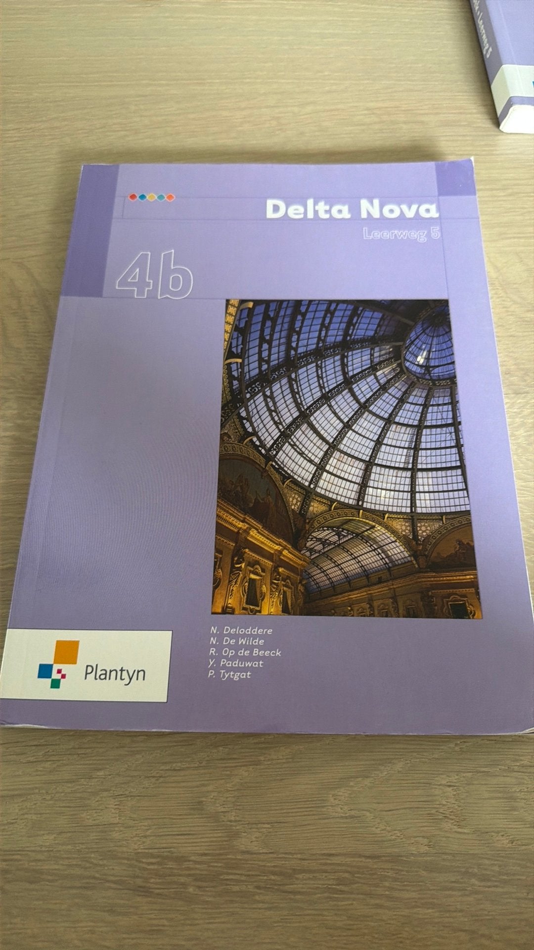 Handboek wiskunde: Delta Nova leerweg 5, 4b, Enlèvement ou Envoi, Comme neuf