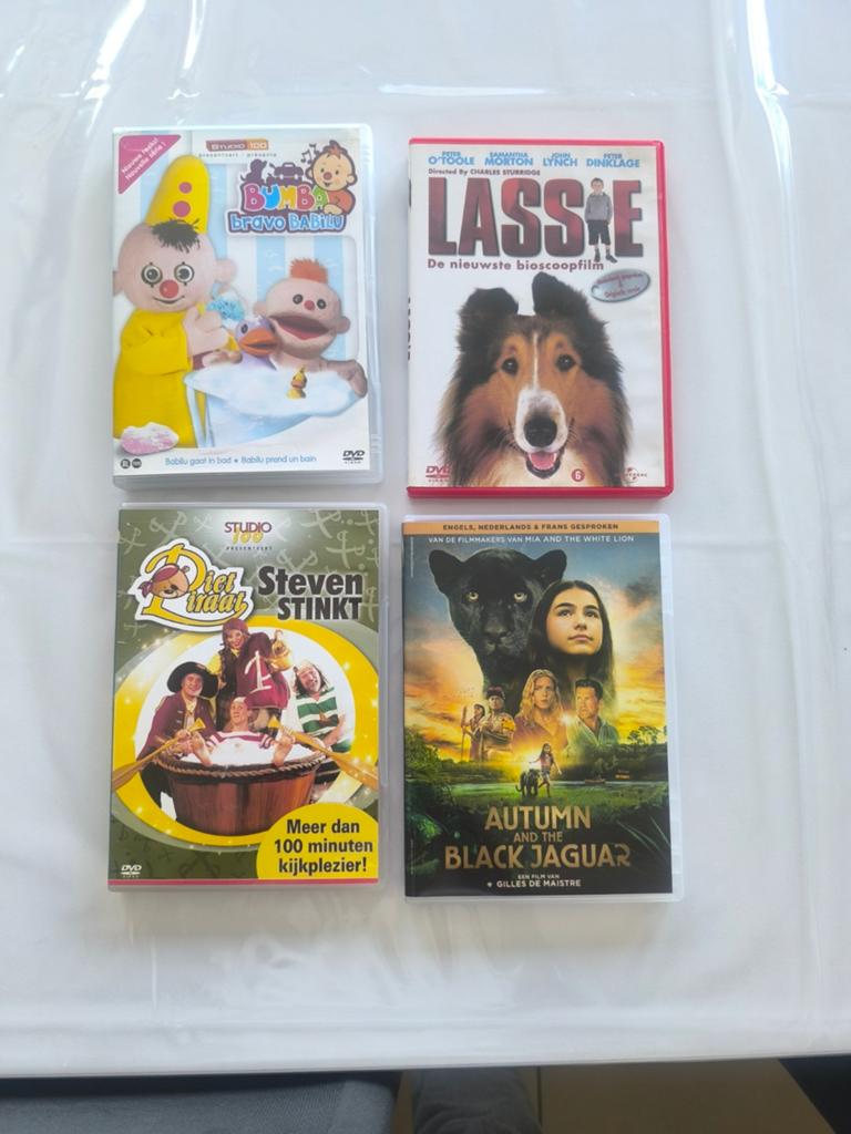 Een lot dvd's, Ophalen