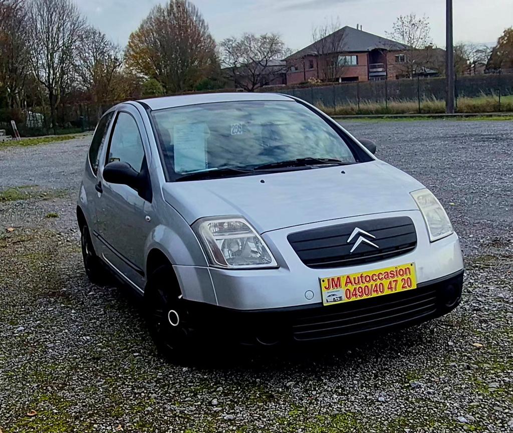 Citroën c2 1.1 benzine garantie 12. maand, Auto's, Voorwielaandrijving, 4 zetels, Stof, 4 cilinders