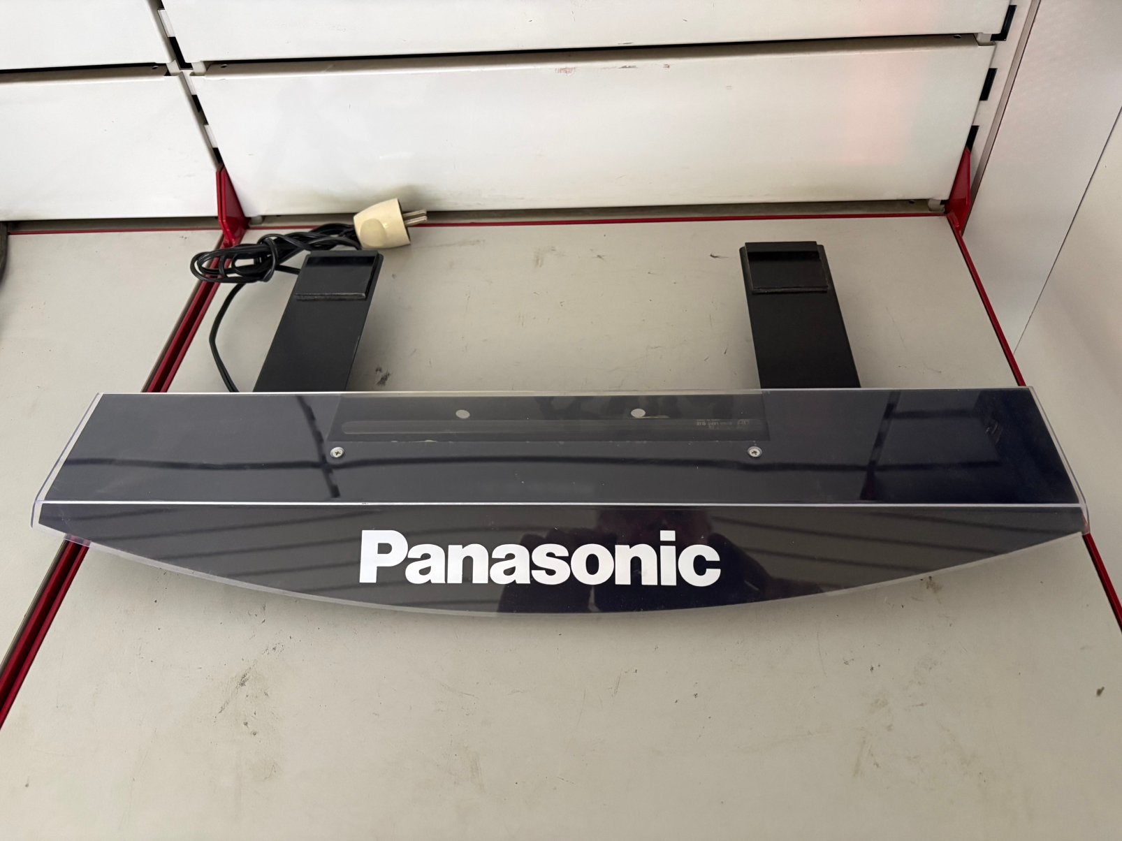 Enseigne Lumineuse Panasonic –PLV Magasin Hi-Fi/Déco Mancave, Enlèvement ou Envoi, Utilisé