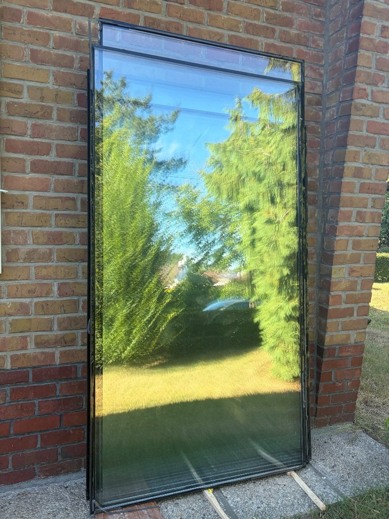 Dubbel glas, Doe-het-zelf en Bouw, Glas en Ramen, Ophalen, Gebruikt, Glasplaat, Dubbelglas
