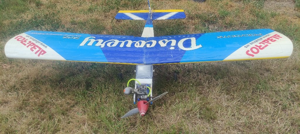 discovery, Hobby en Vrije tijd, Modelbouw | Radiografisch | Vliegtuigen, Ophalen, Gebruikt, Nitro