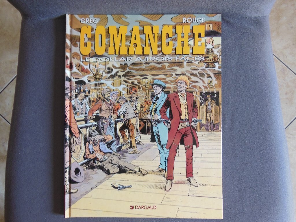BD Comanche 12 Le dollar à trois faces EO, Livres, Enlèvement ou Envoi, Utilisé
