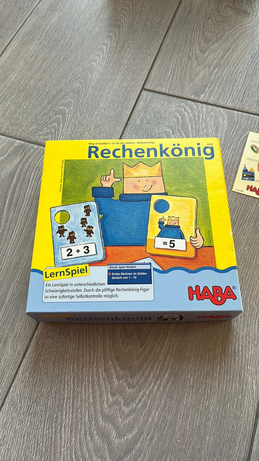 Rekenkoning, haba, Hobby en Vrije tijd, Vijf spelers of meer, Ophalen of Verzenden, Nieuw, Haba