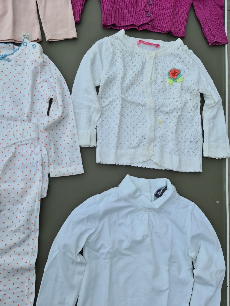 witte cardigan, gillet, pull, trui met knopen 74, Ophalen, Zo goed als nieuw