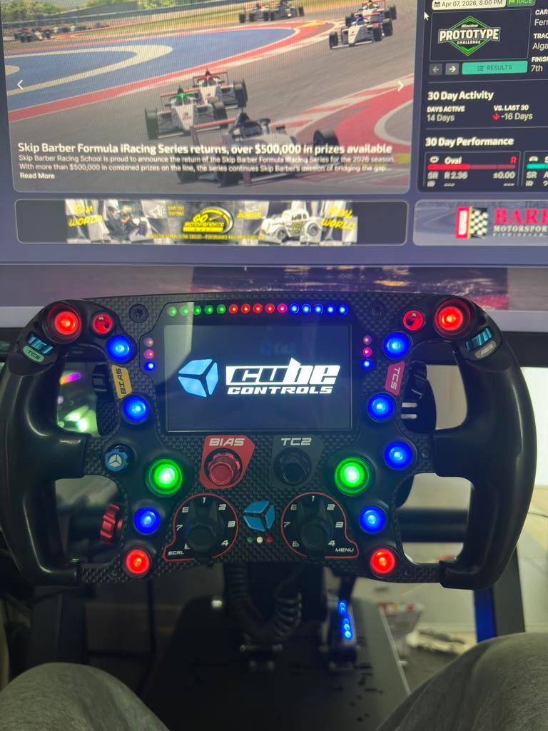 Volant cube controls, Sans fil, Enlèvement ou Envoi, PlayStation 5, Comme neuf