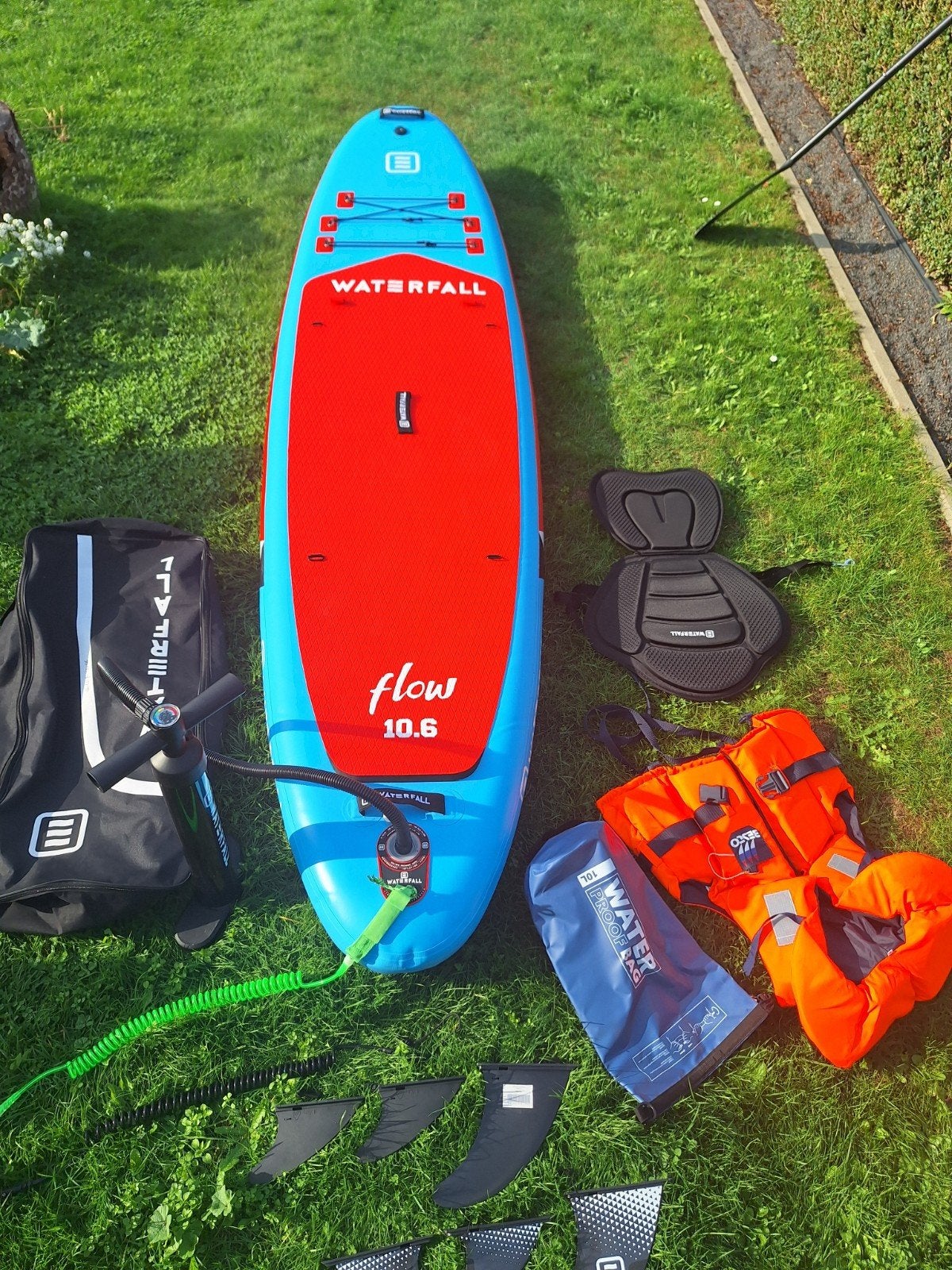Supboard met toebehoren (zie beschrijving), Ophalen, Zo goed als nieuw, SUP-boards