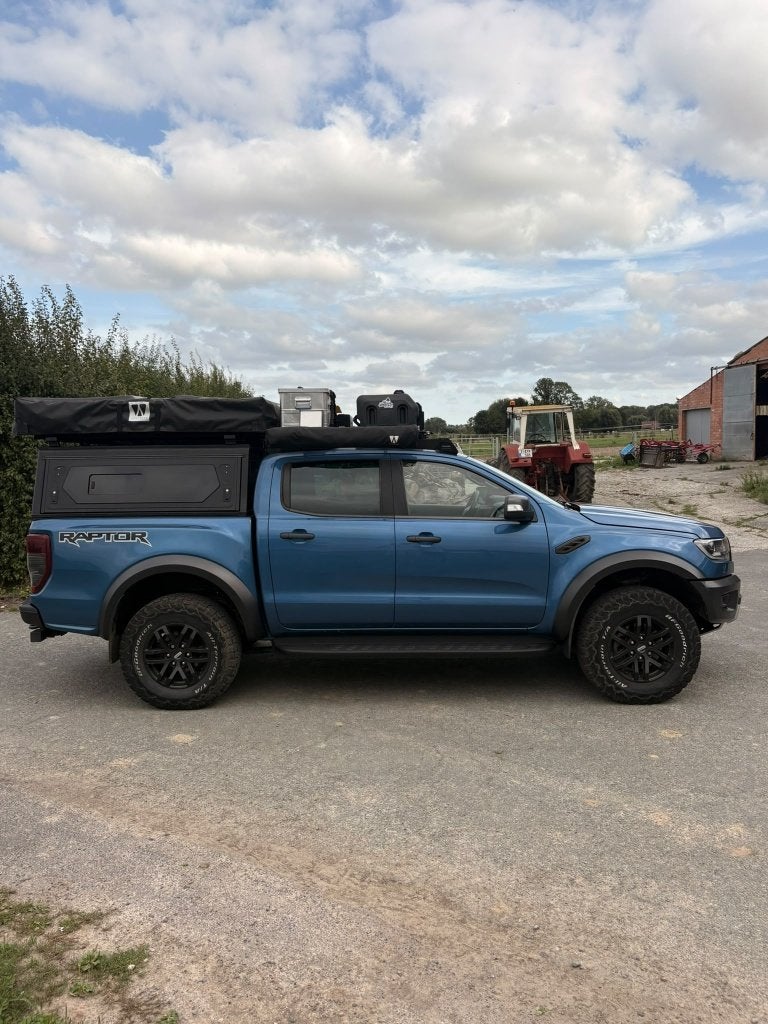 Overland  Ford Ranger Raptor 2019  BTW recupereerbaar, Autos, Cuir et Alcantara, Achat, Euro 6, Noir