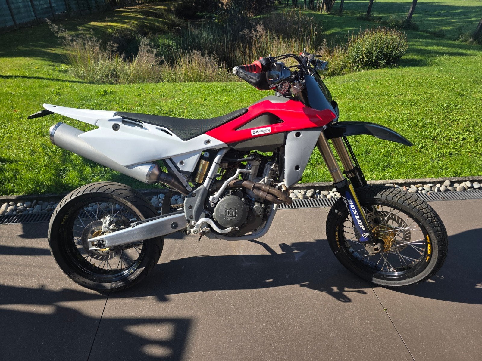 husqvarna te 450 super motards, Ophalen, Honda