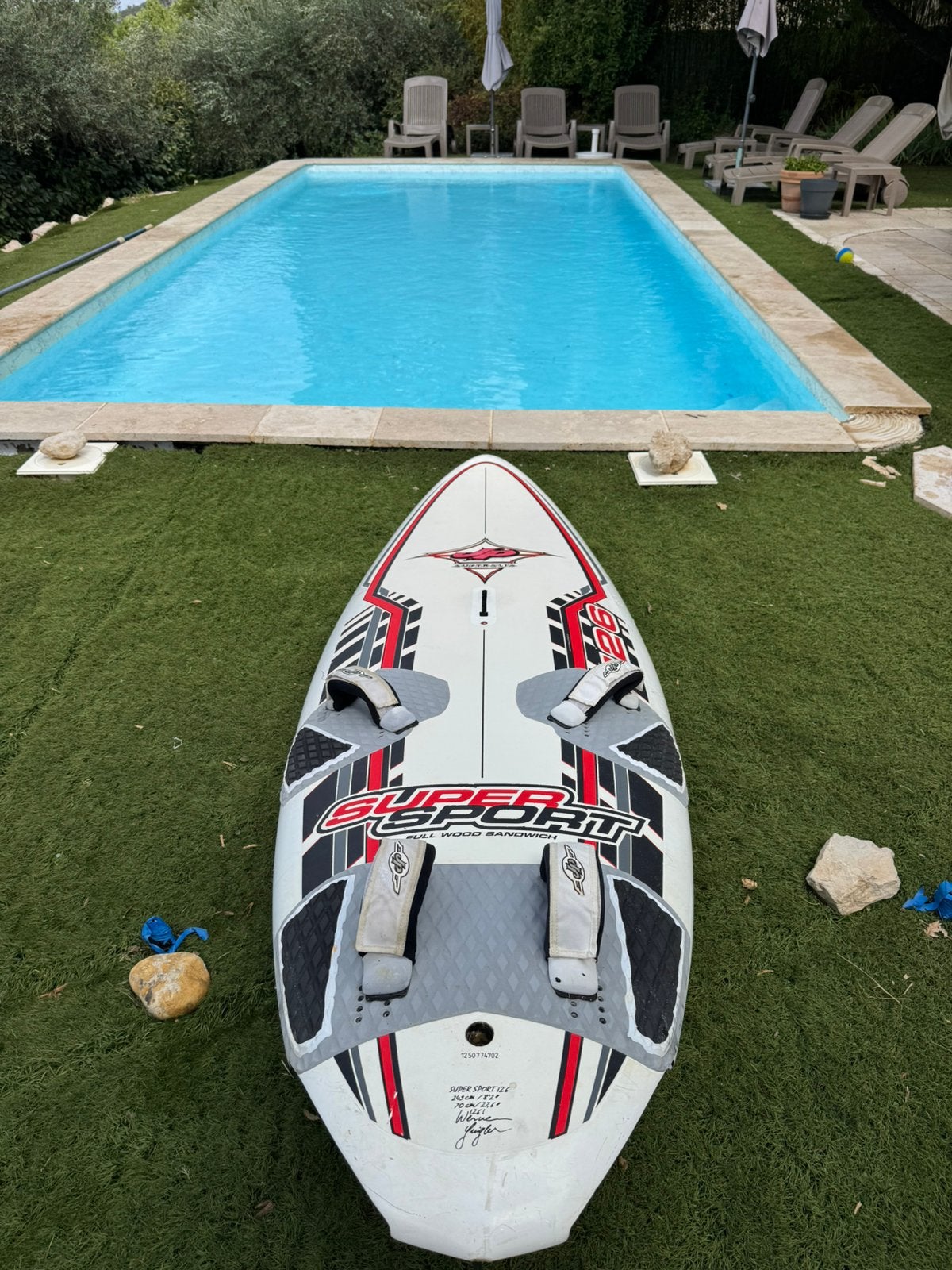 JP Australia SuperSport 126, Sports nautiques & Bateaux, Planche à voile, Planche, Moins de 250 cm, Enlèvement, Utilisé