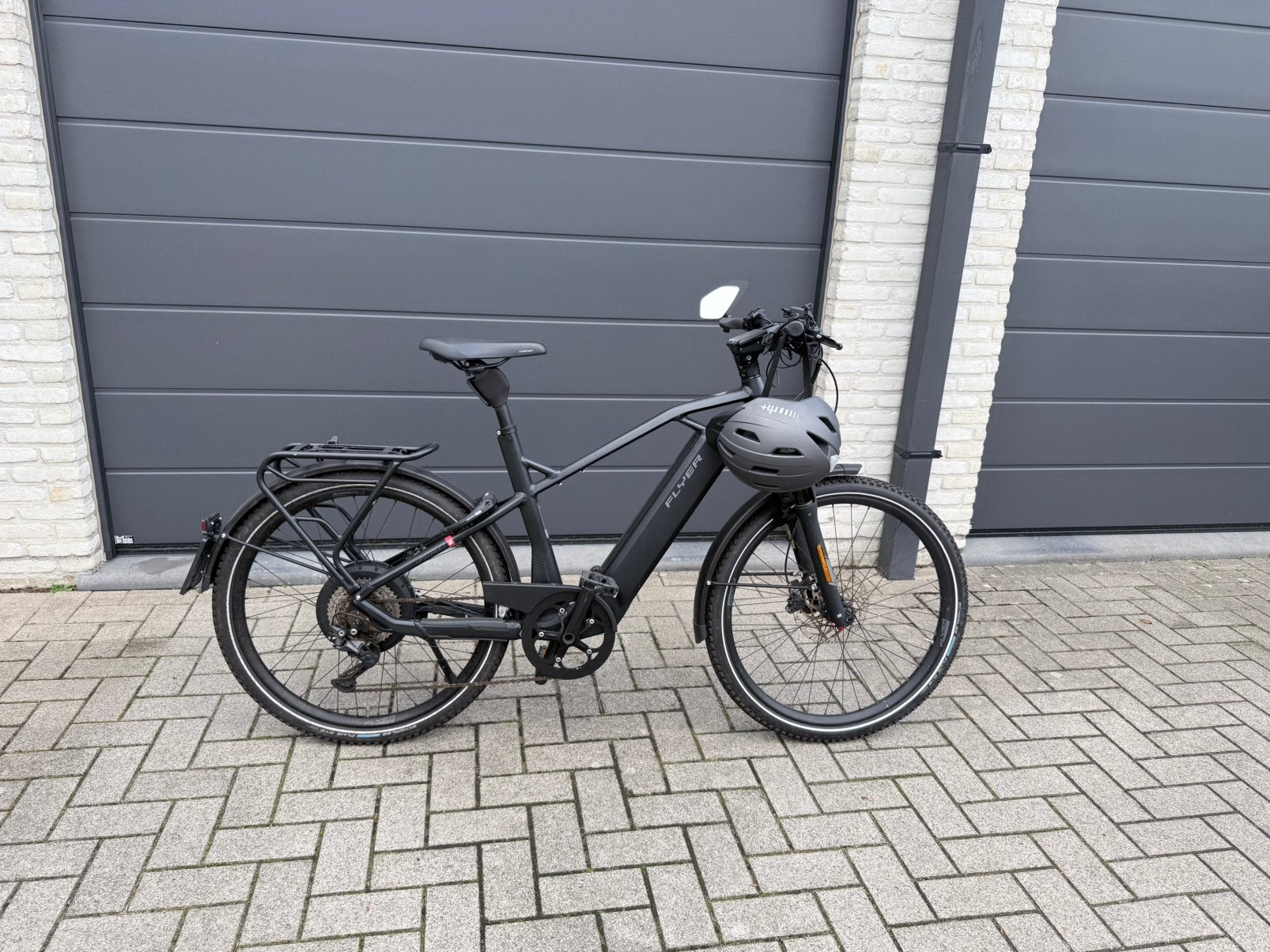Speedpedelec - Flyer upstreet 5 - 1200km, Fietsen en Brommers, Ophalen, Zo goed als nieuw, 50 km per accu of meer, Overige merken