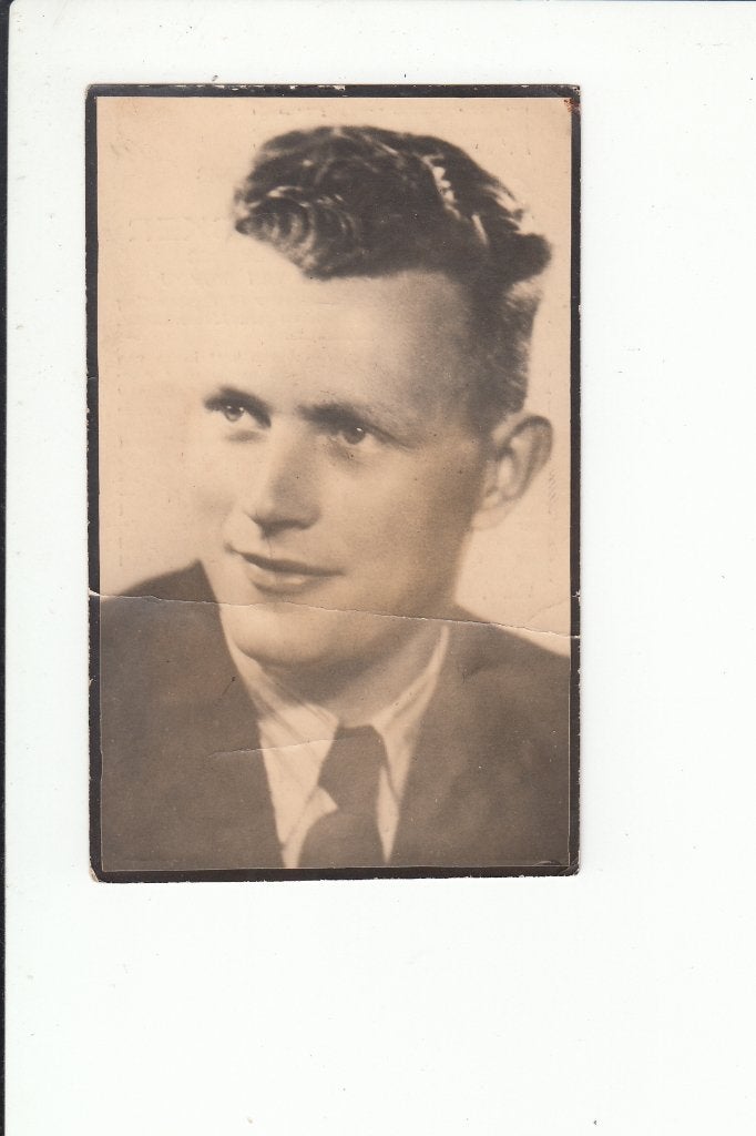 Slachtoffer WO II - Zaffelare - bombardement Merelbeke 1944, Verzamelen, Bidprentjes en Rouwkaarten, Verzenden, Bidprentje