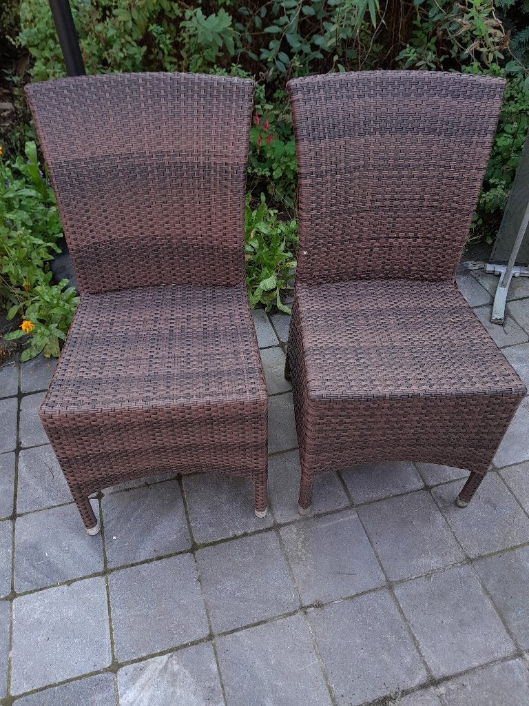Tuinstoelen, Ophalen, Gebruikt, Kunststof