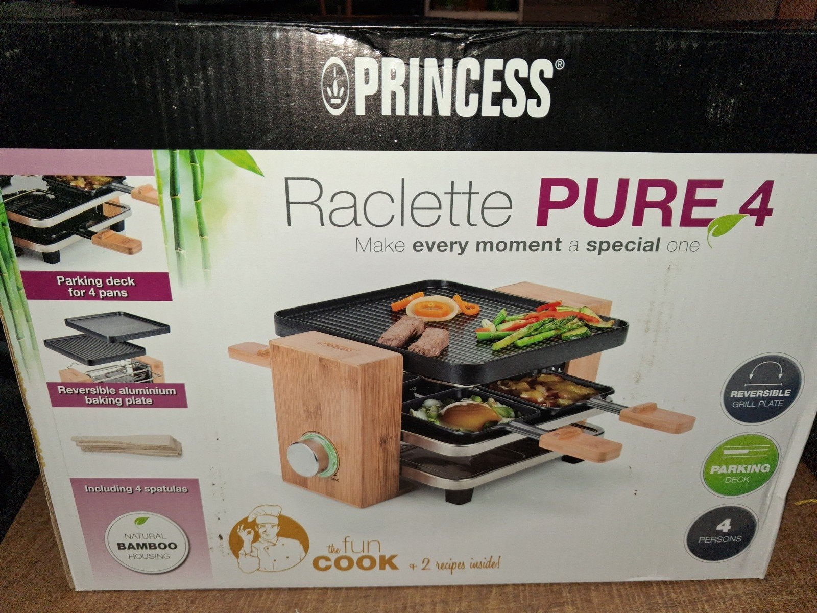 raclette 4 persoons, Ophalen, Nieuw, 4 t/m 7 personen