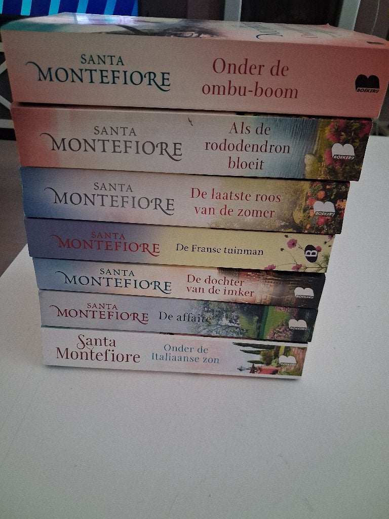 Reeks boeken Santa Montefiore, Boeken, Ophalen of Verzenden