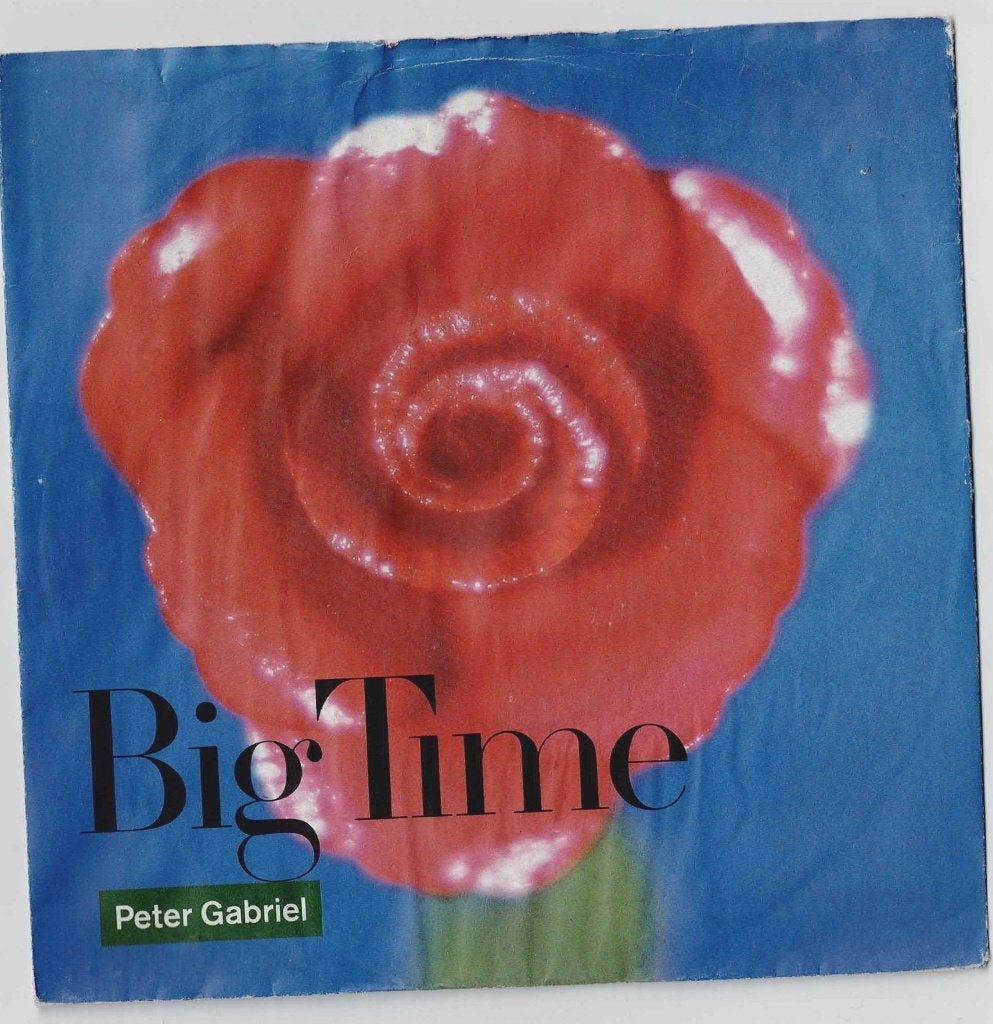 Peter Gabriel - Big Time - Curtains, Enlèvement ou Envoi, 7 inch, Utilisé, Rock et Metal