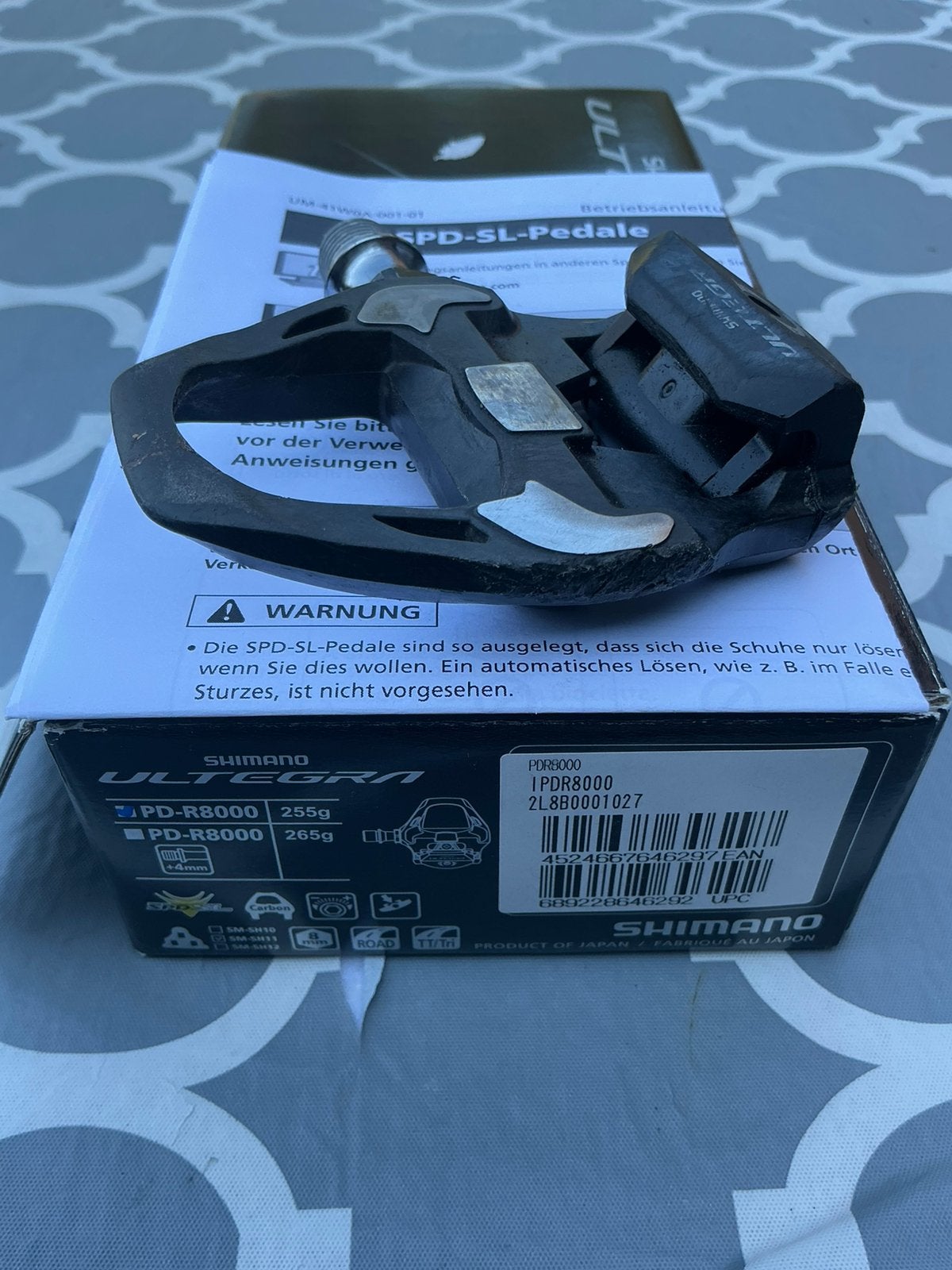 Shimano ultegra pedalen SPD -SL PD 8000, Fietsen en Brommers, Fietsonderdelen, Ophalen of Verzenden