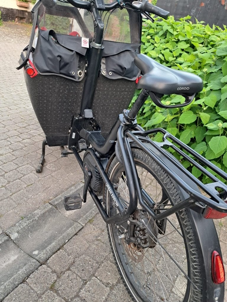 Urban Arrow bakfiets, 4 kinderen of meer, Gebruikt, Elektrisch, Ophalen