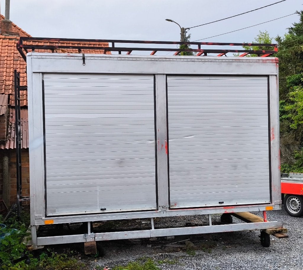 Aluminium Container / Laadbak. Roestvrij, Ophalen, Brandweer, Info@bnyautocenter.be