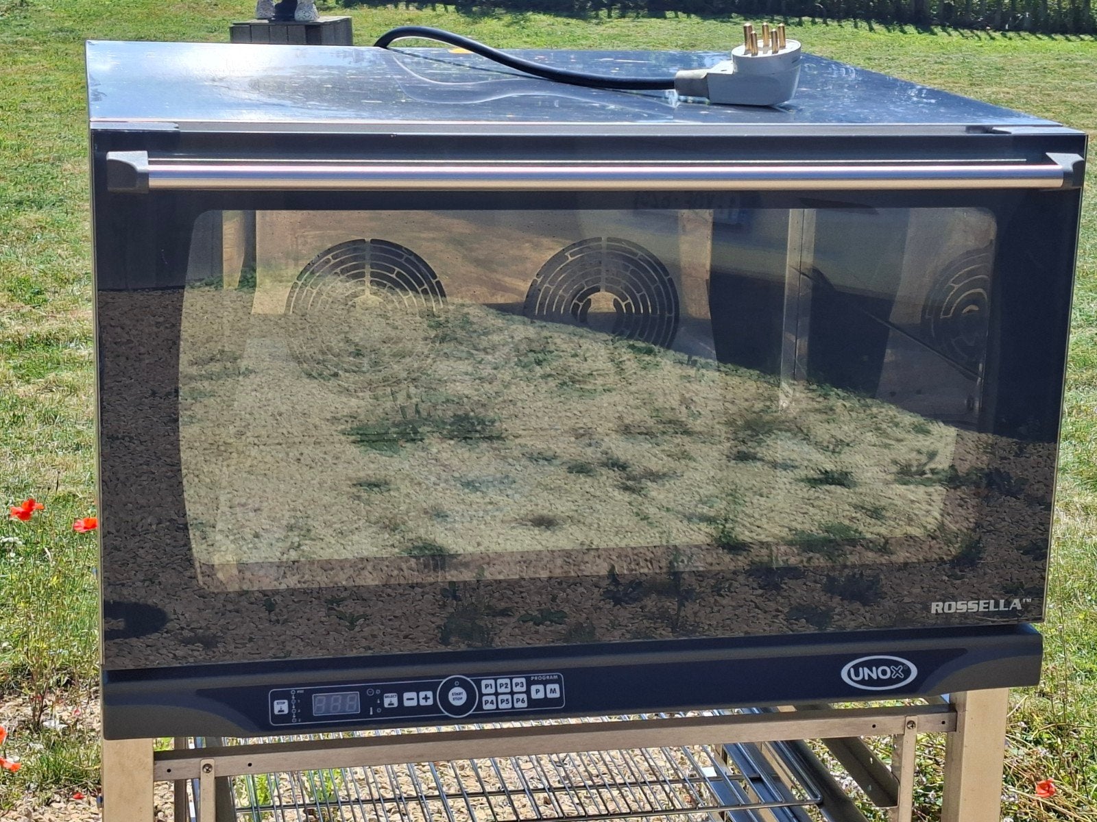 Complete set professionele oven Unox+onderstel+grills, Ophalen, Gebruikt, Ovens, Microgolfovens en Steamers