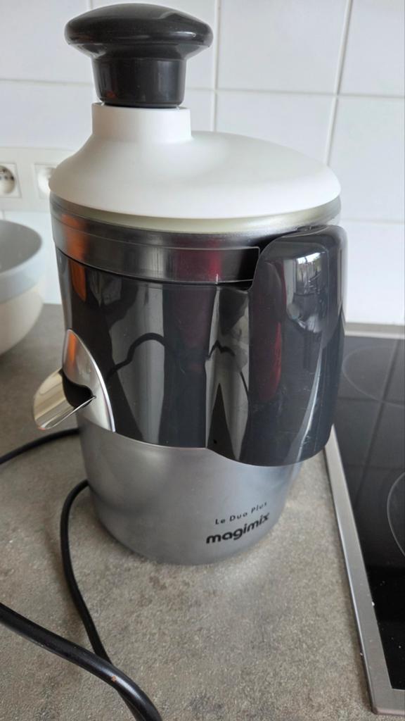 Magimix le duo plus sapcentrifuge, Elektronische apparatuur, Juicers, Ophalen, Zo goed als nieuw, Elektrisch, Sapcentrifuge