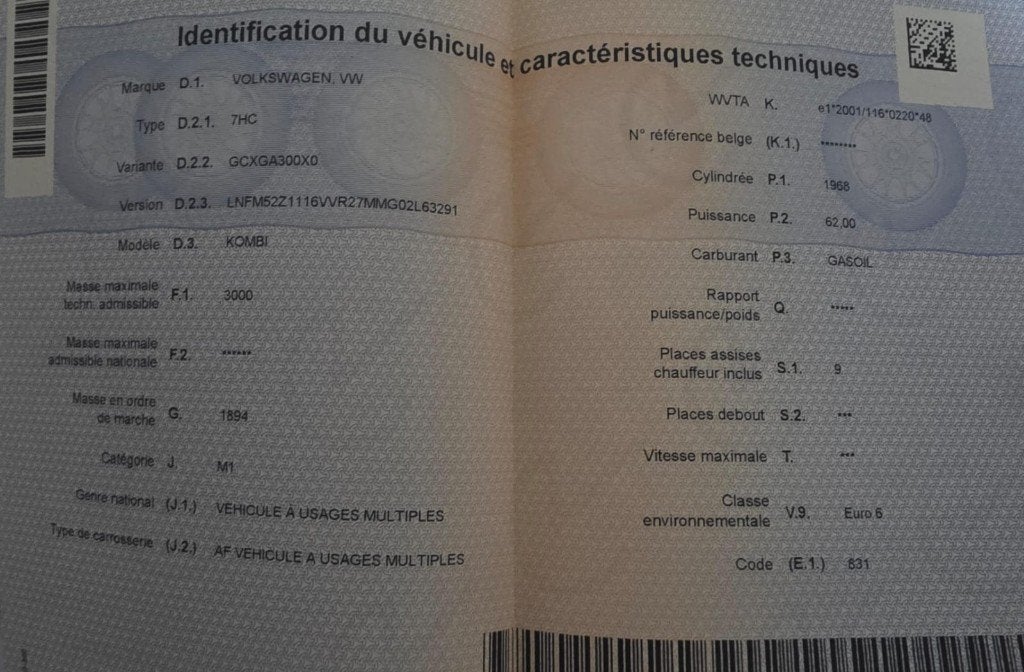 Volkswagen T6 9 places - Diesel, Autos, Autos Autre, Cuir, Argent ou Gris, Achat, Boîte manuelle