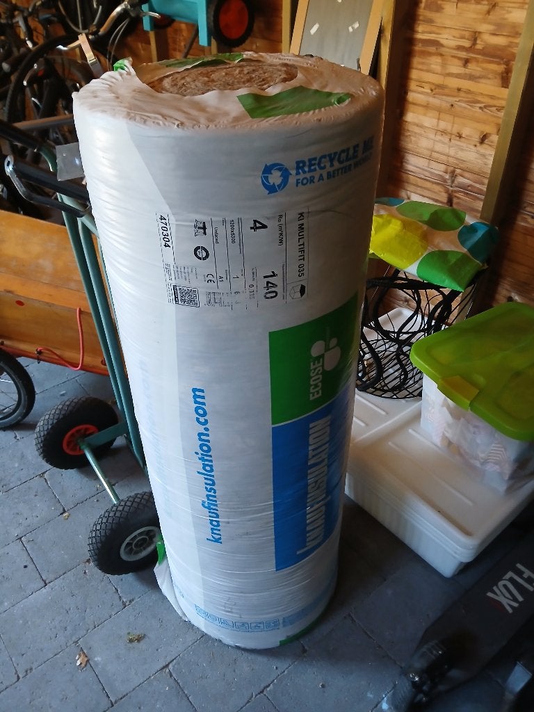 dak isolatie, Enlèvement