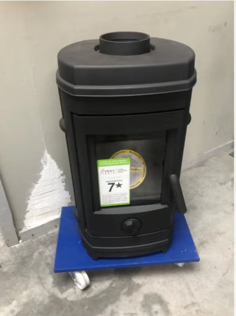 SHOWROOMMODEL Staande Kachel SK7kW, Ophalen, Gebruikt, Houtkachel
