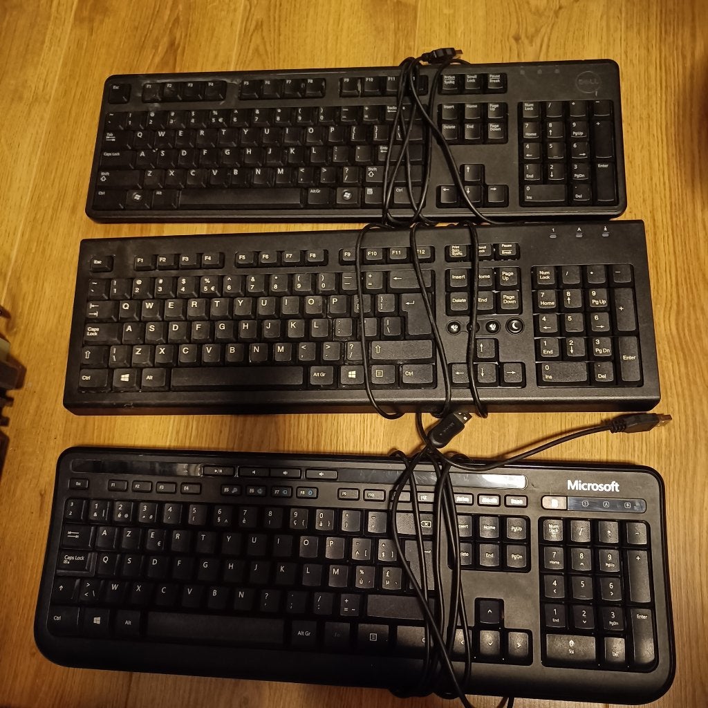 Keyboard toetsenbord PC, Computers en Software, Ophalen, Gebruikt, Azerty, Microsoft