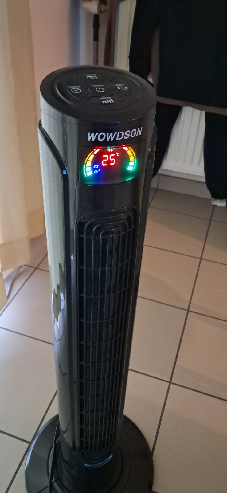 Ventilateur silencieux  3 vitesses, Enlèvement