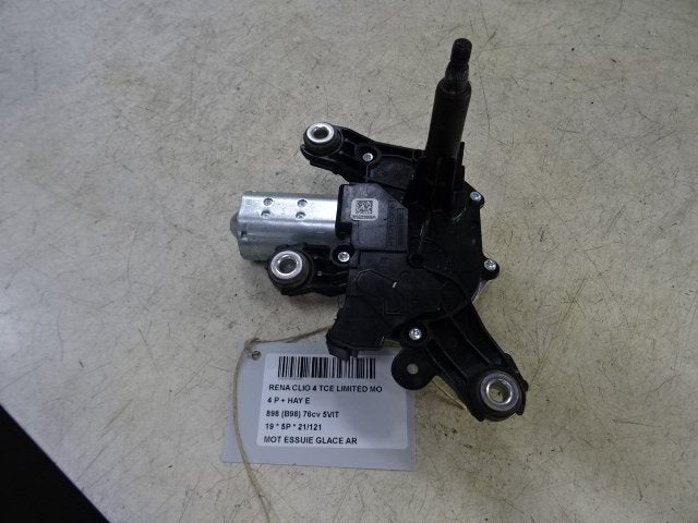 MOTEUR ESSUIE-GLACE ARRIÈRE Clio IV (5R) (287105483RD), Renault, Mevr. I. Hauben, Utilisé, Rue de l'Espoir 34 34
4030  GRIVEGNÉE, BE