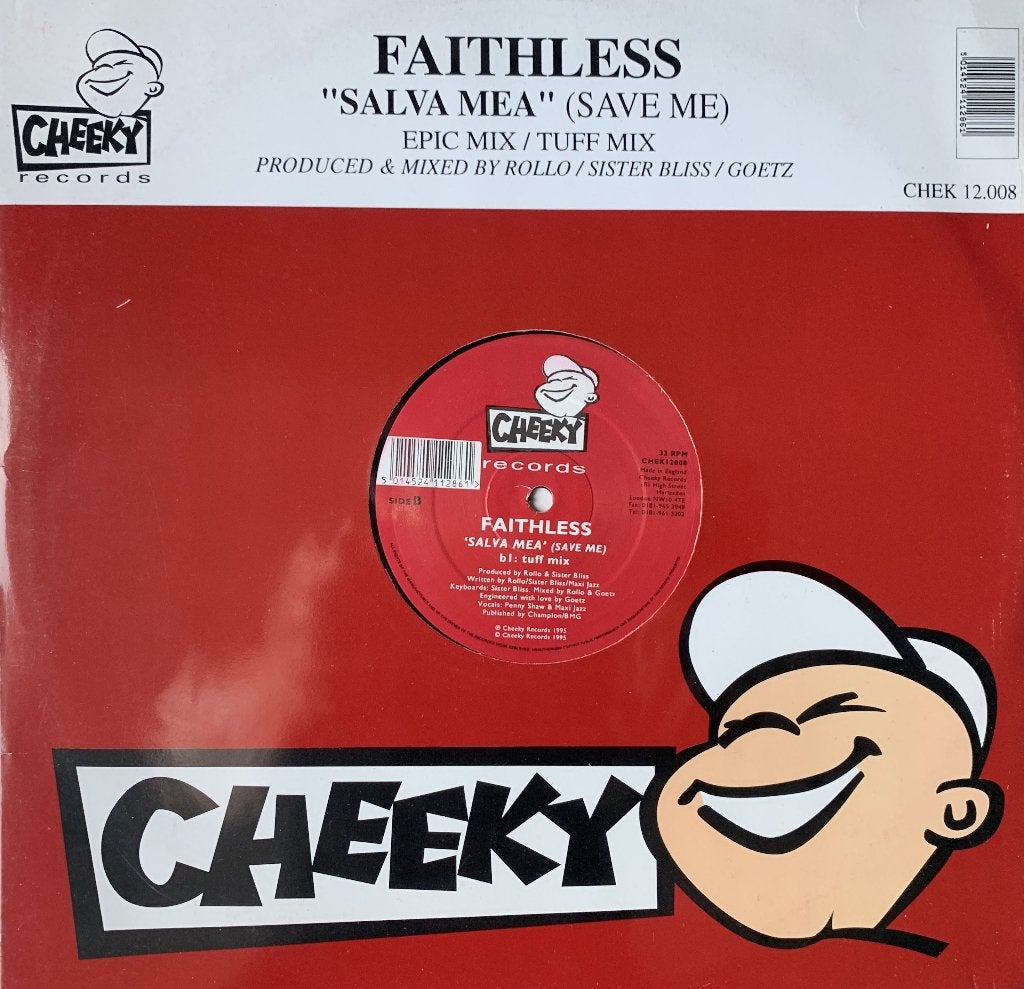 Faithless – Salva Mea (Save Me), Cd's en Dvd's, Ophalen of Verzenden, Trance